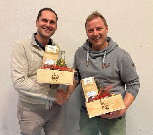 Gemeinderäte Paul Kreis und Marc Niederhäuser