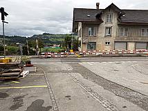 02.09.2025 Baustellenbereich Kreuzung Schulhausstrasse