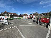 09.04.2025 Installationsplatz Schulhaus am Bach