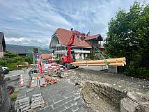 20.05.2025 Baustellenbereich Einfahrt Ammereweg 1