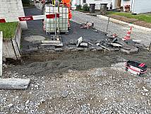 04.08.2025 Vorbereitung Strassenabschluss Stutzstrasse 4