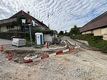 05.08.2025 Vorbereitung neuer Randabschluss Ammereweg 1