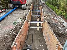 25.09.2025 Baustellenbereich Schulhausweg nord