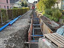 30.09.2025 Baustellenbereich Schulhausweg nord