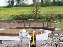 Steine zuschneiden vorne