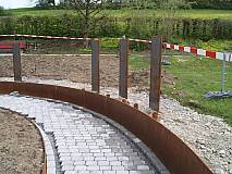 Verbundsteine rund einschneiden