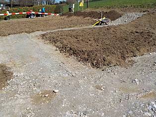 Grundplanie verdichten