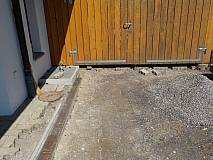 Wasserrinne einbauen