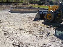 Cortenstahl vor Behandlung (Rost)