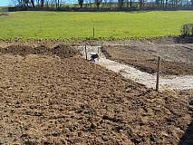 Kofferung Treppe und Zugangsweg