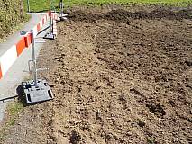 Humusierung Grabfeld