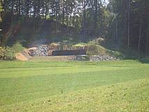 Sanierter Scheibenstand mit Kugelfang