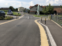 Markierung Rechtsvortritt Landi