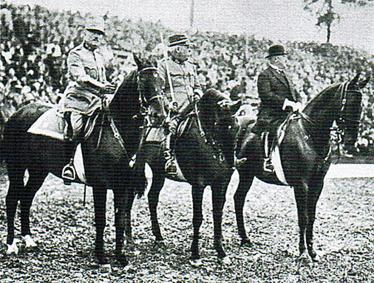 Defilee vor 1. Weltkrieg, beim Neuhaus