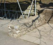 Bestehender Sitzplatz aus römischer Zeit